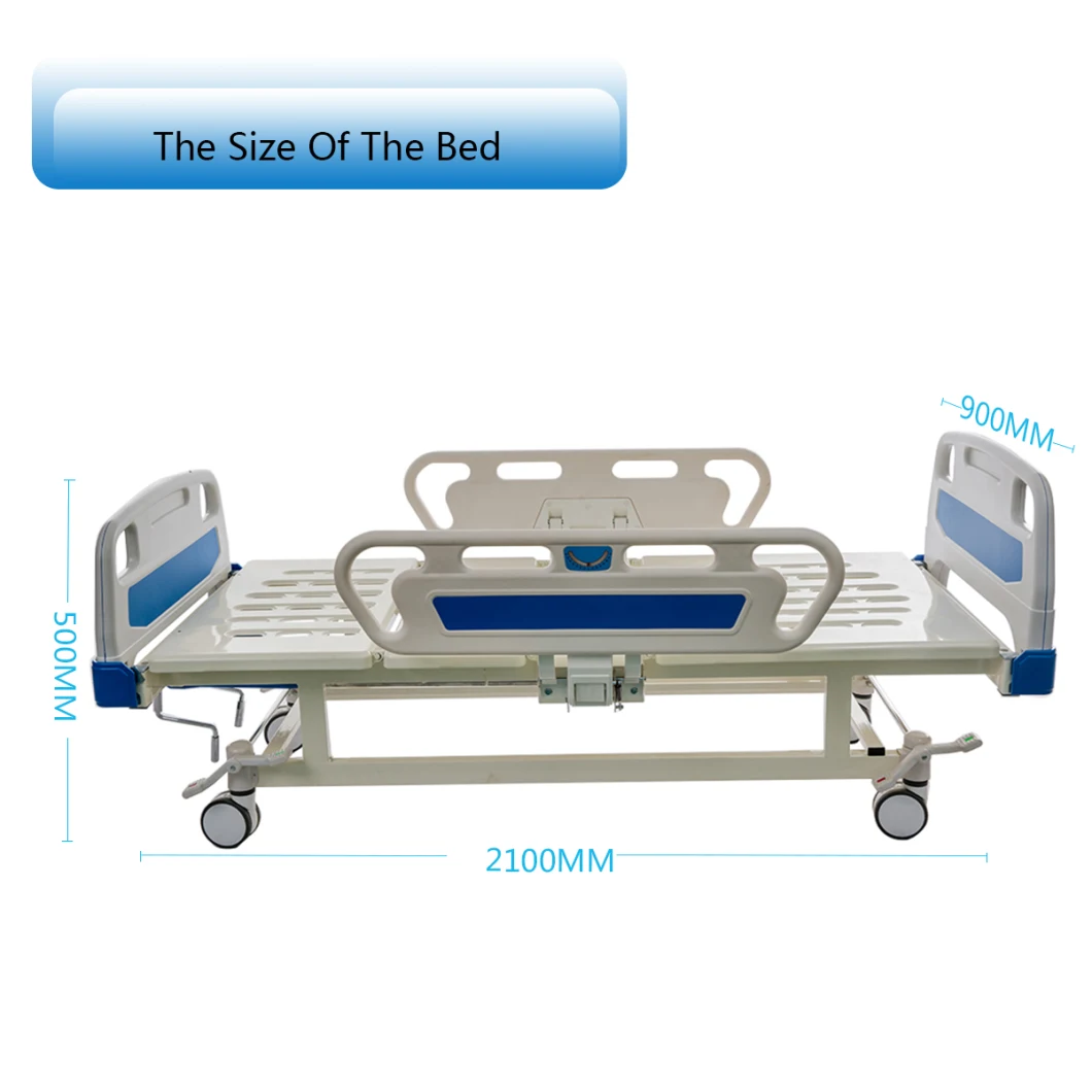 Bc02-3 Medical Furniture Comfortable Hospital Patient Cot for Nursing Care