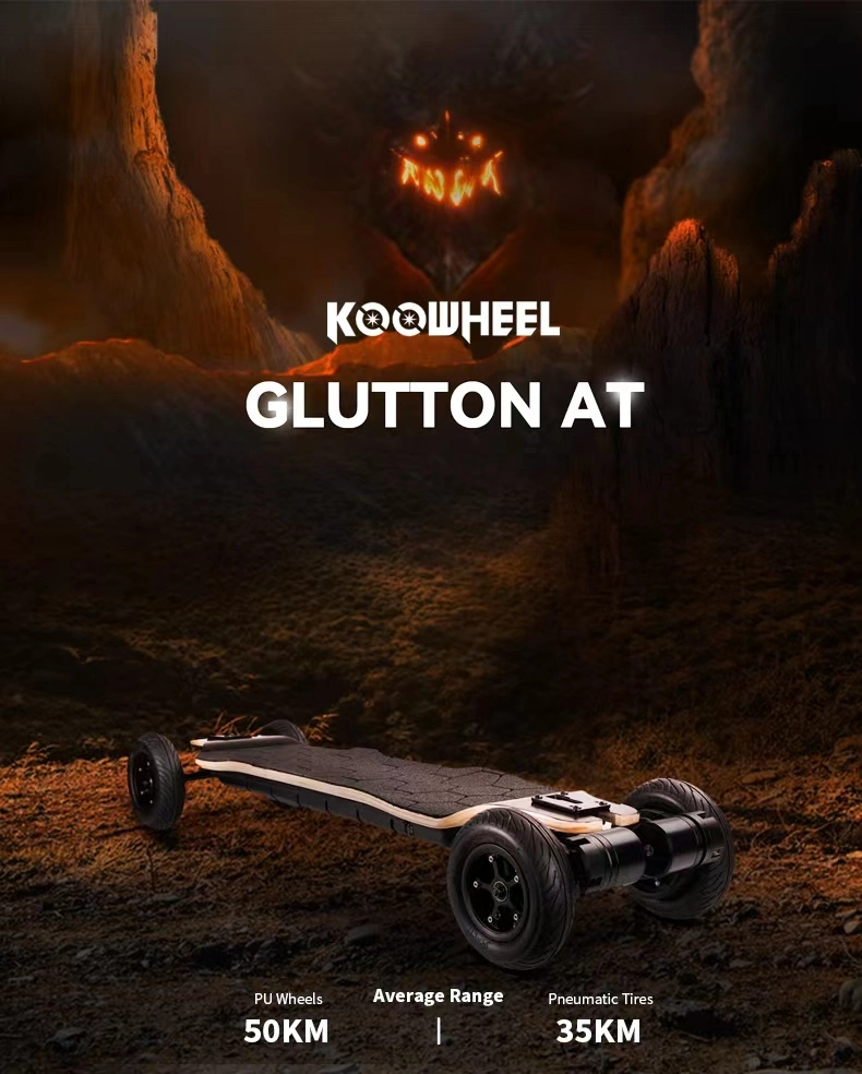 2022 Waterproof Dual 2000W Motor Electric Four-Wheel Scooter off Road Electric Skateboard Koowheel Skateboard Electric Longboard